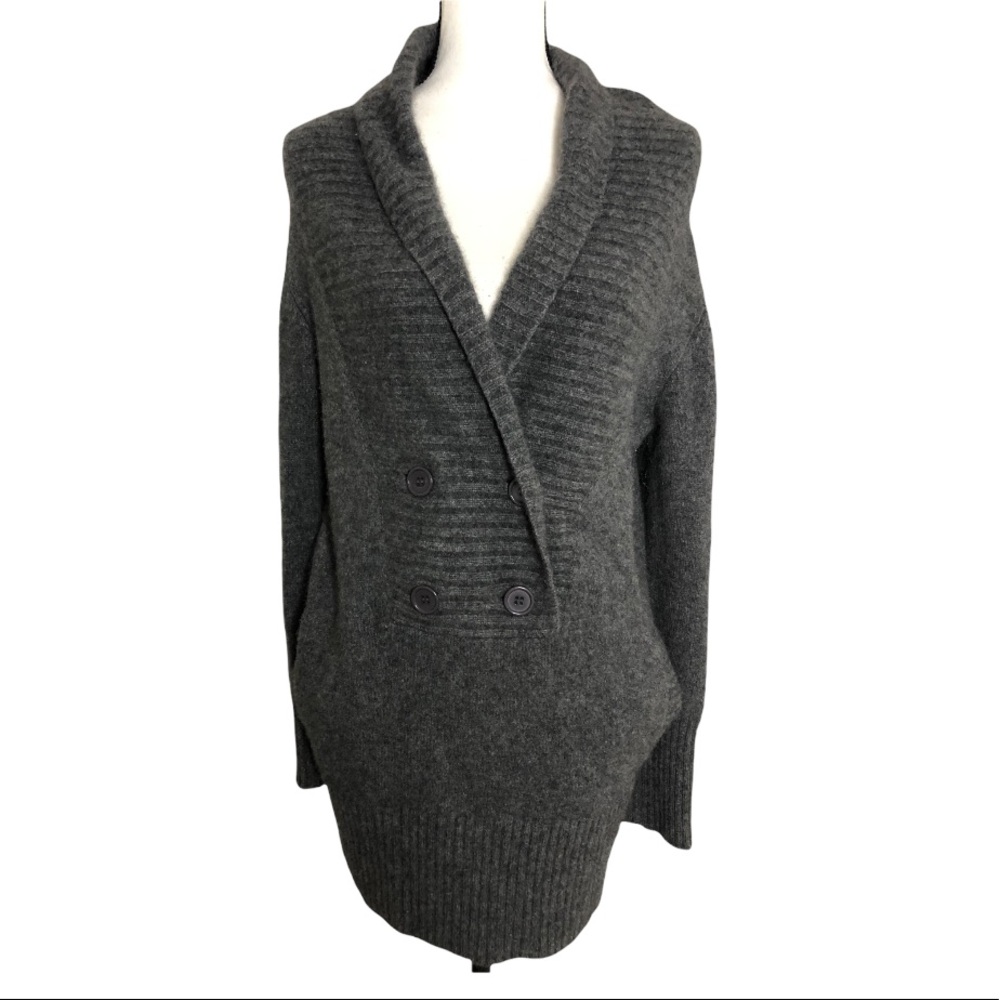 Sofie CASHMERE  grey sweater Sz M